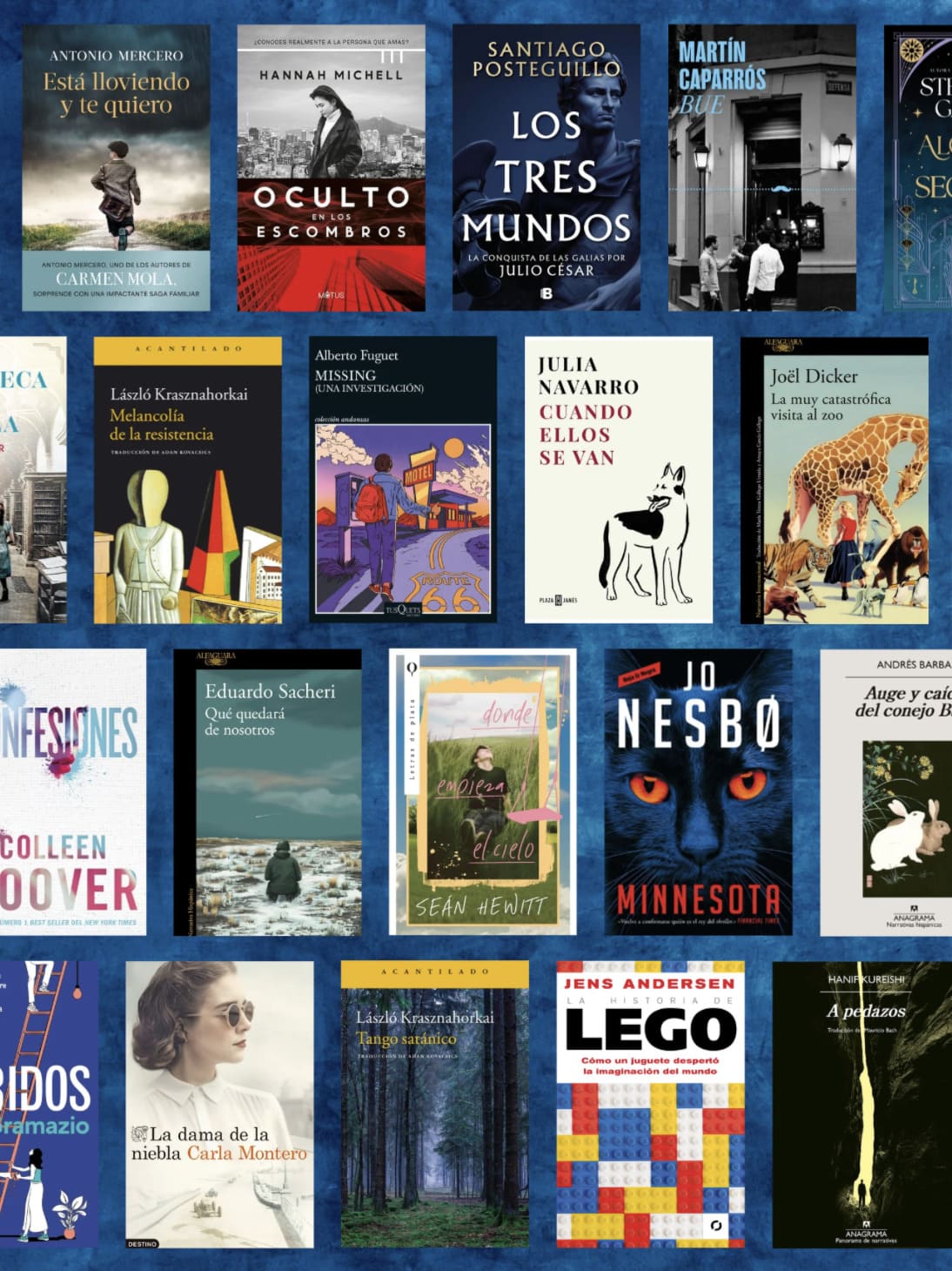 Novedades en Librería Santa Fe